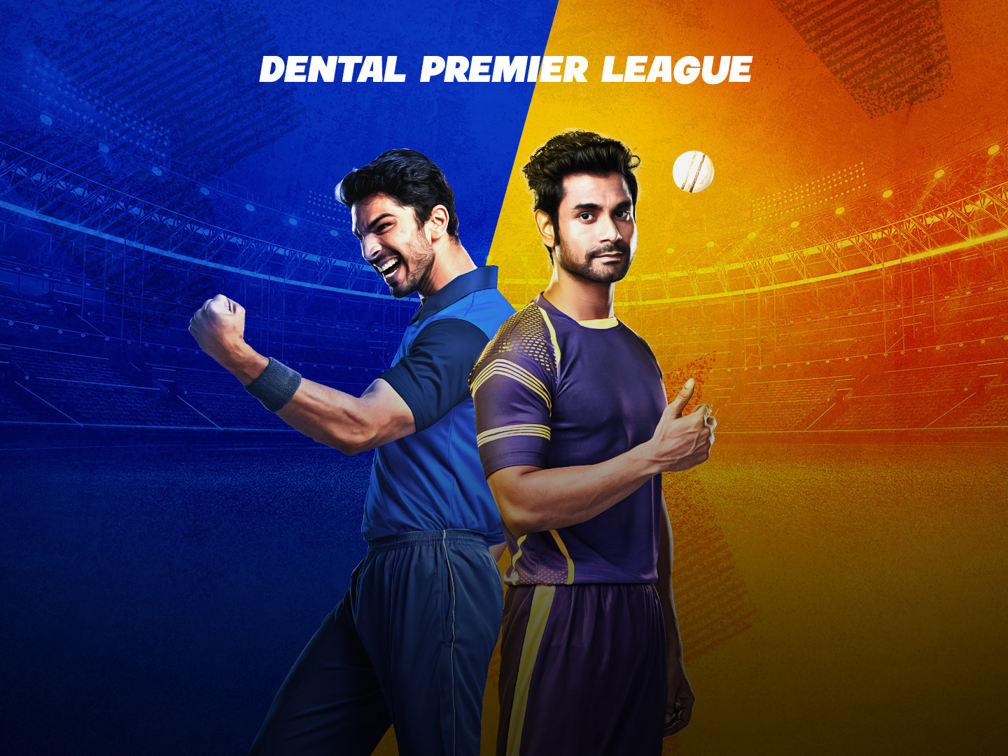 Tourmaline titans vs sapphire strikers of dental premier league banner