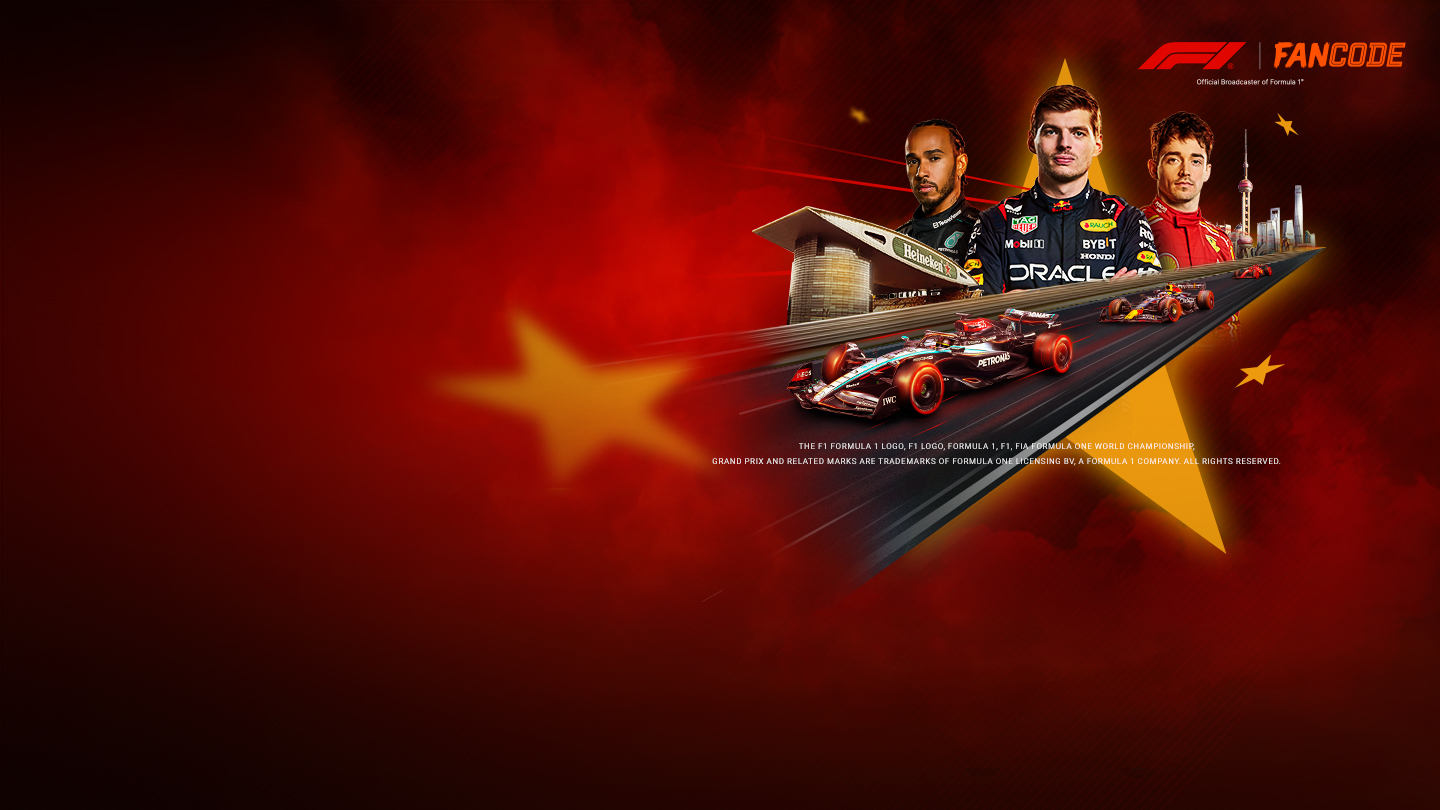 F1 lenovo chinese grand prix 2024 formula 1 banner