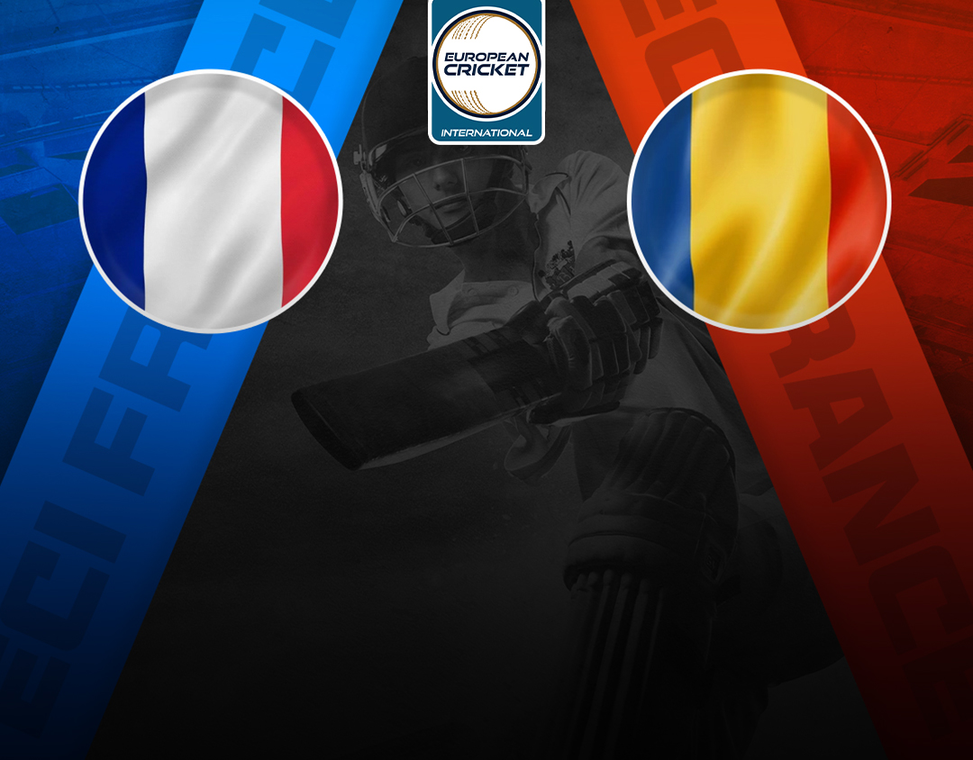 Match 5 of eci france, 2024: france vs romania banner