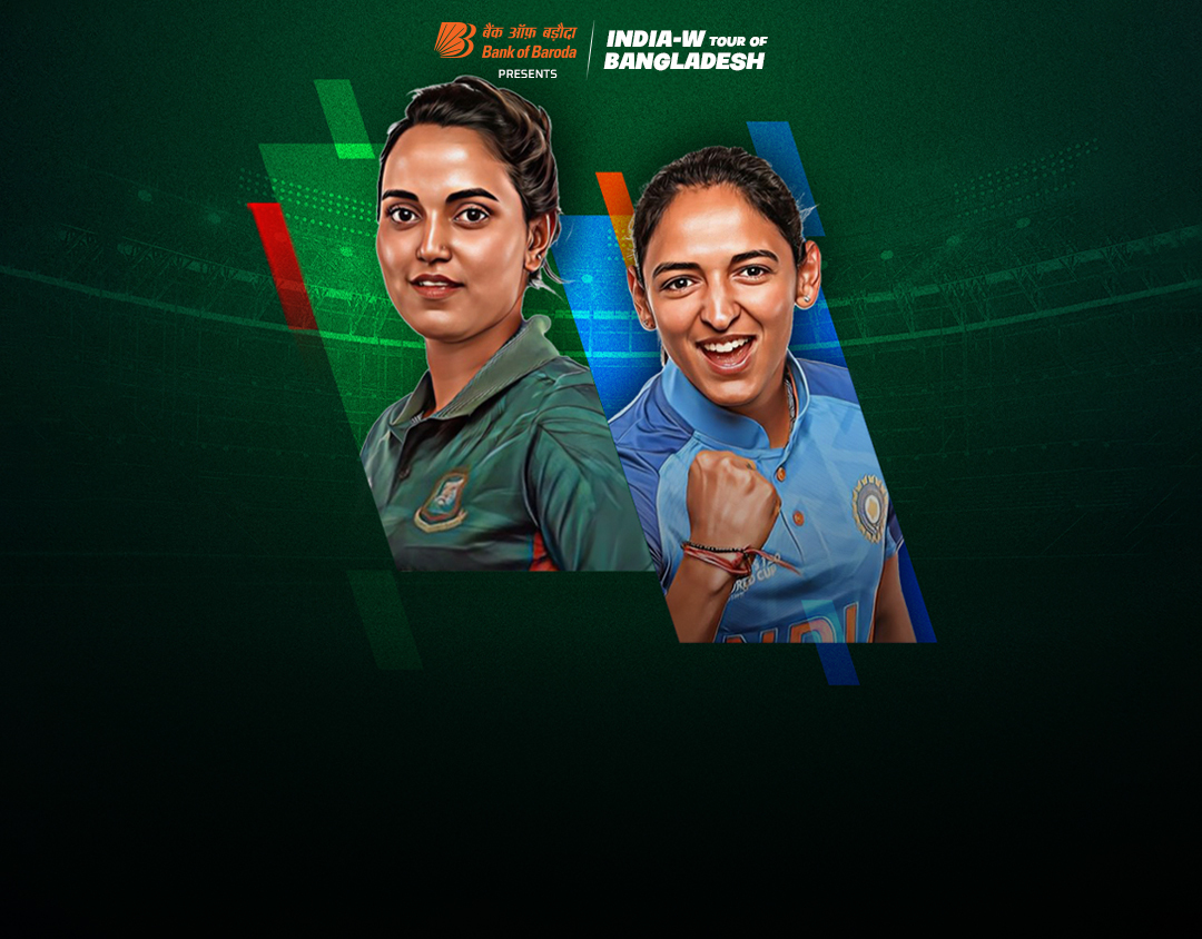 1st t20i of india women tour of bangladesh, 2024: bangladesh women vs india women banner
