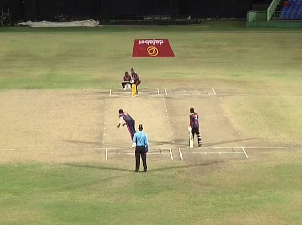 Sandy Point Snappers vs Haynes Smith Sharks: Javier Liburd's 108 off 61