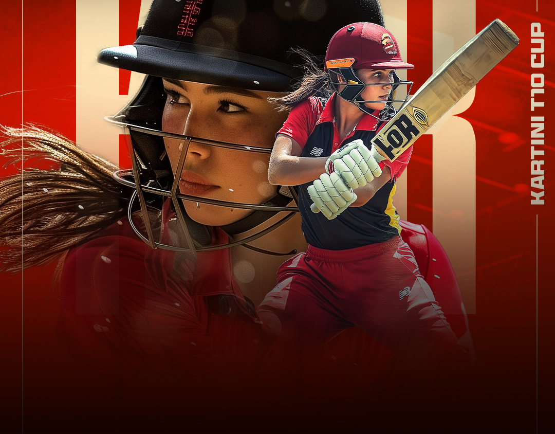 Match 3 of kartini t10 cup: bali cricket putri vs sulawesi selatan banner