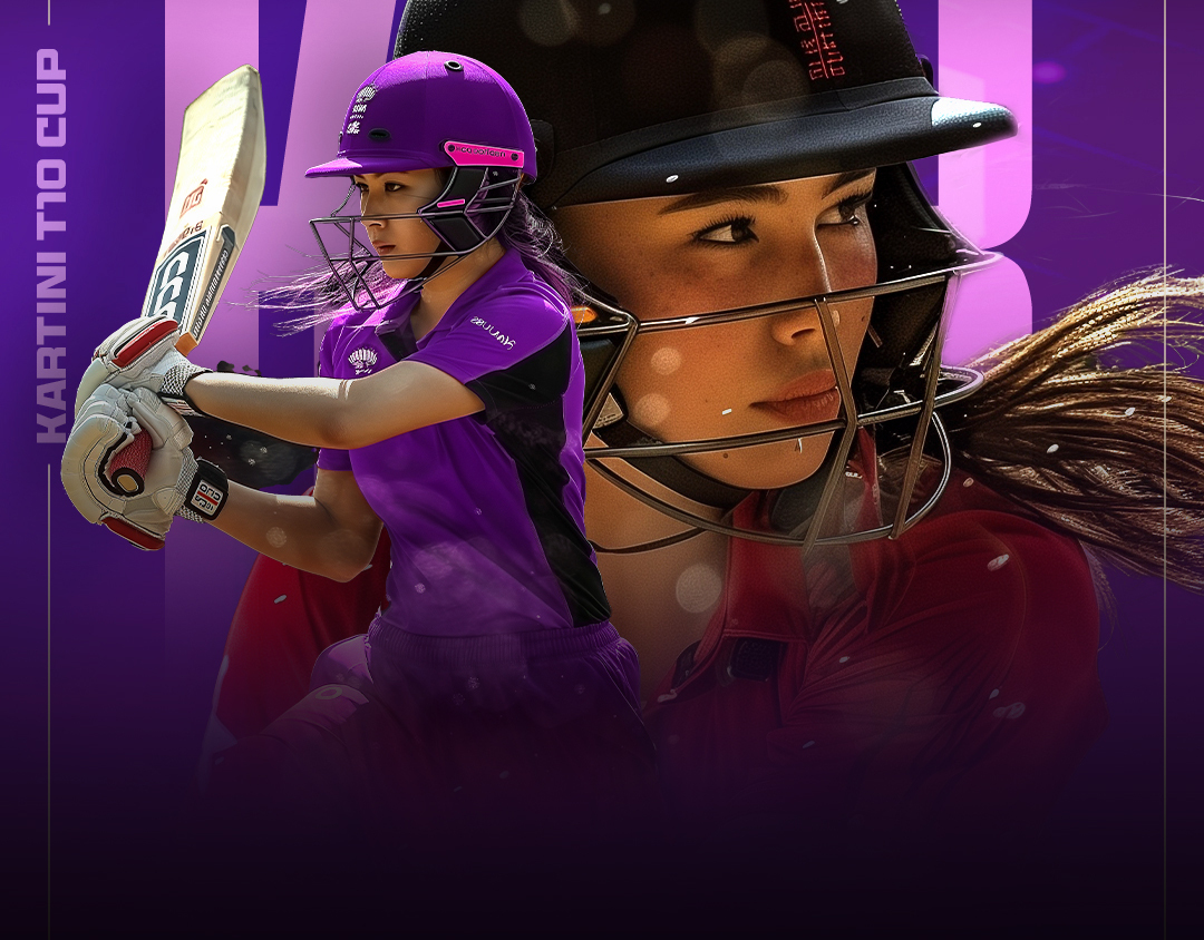 Match 4 of kartini t10 cup: nusa tenggara timur putri vs jawa barat cricket putri banner