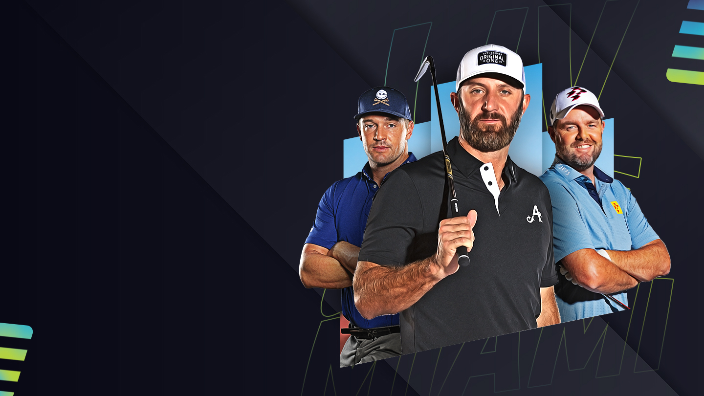 Liv golf miami golf banner