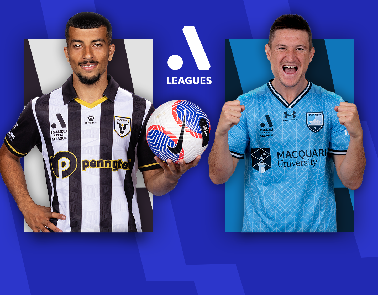 Match #106 of a league men 2023-24 banner