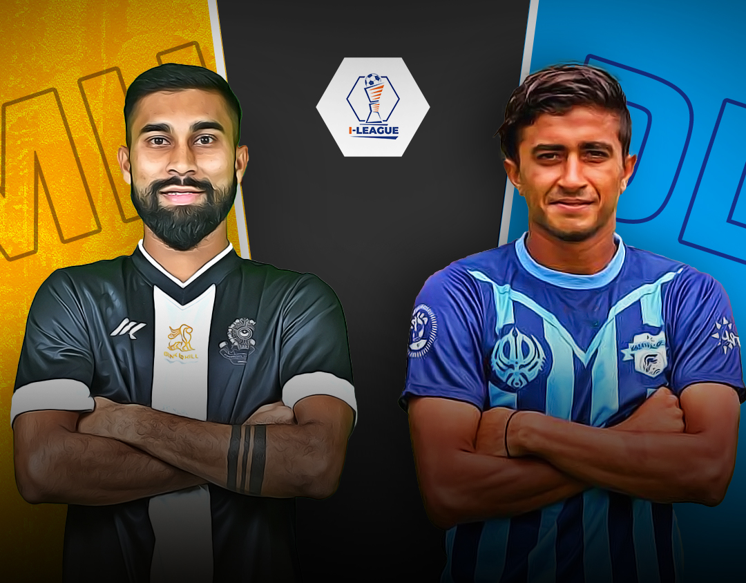 Match #100 of i league 2023-24 banner