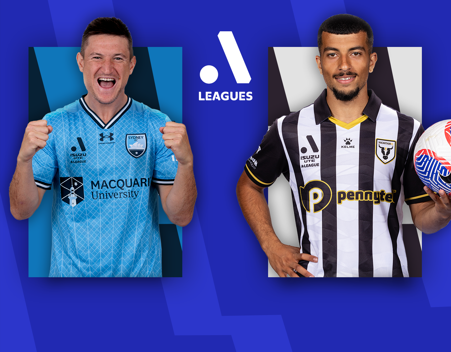 Match #115 of a league men 2023-24 banner