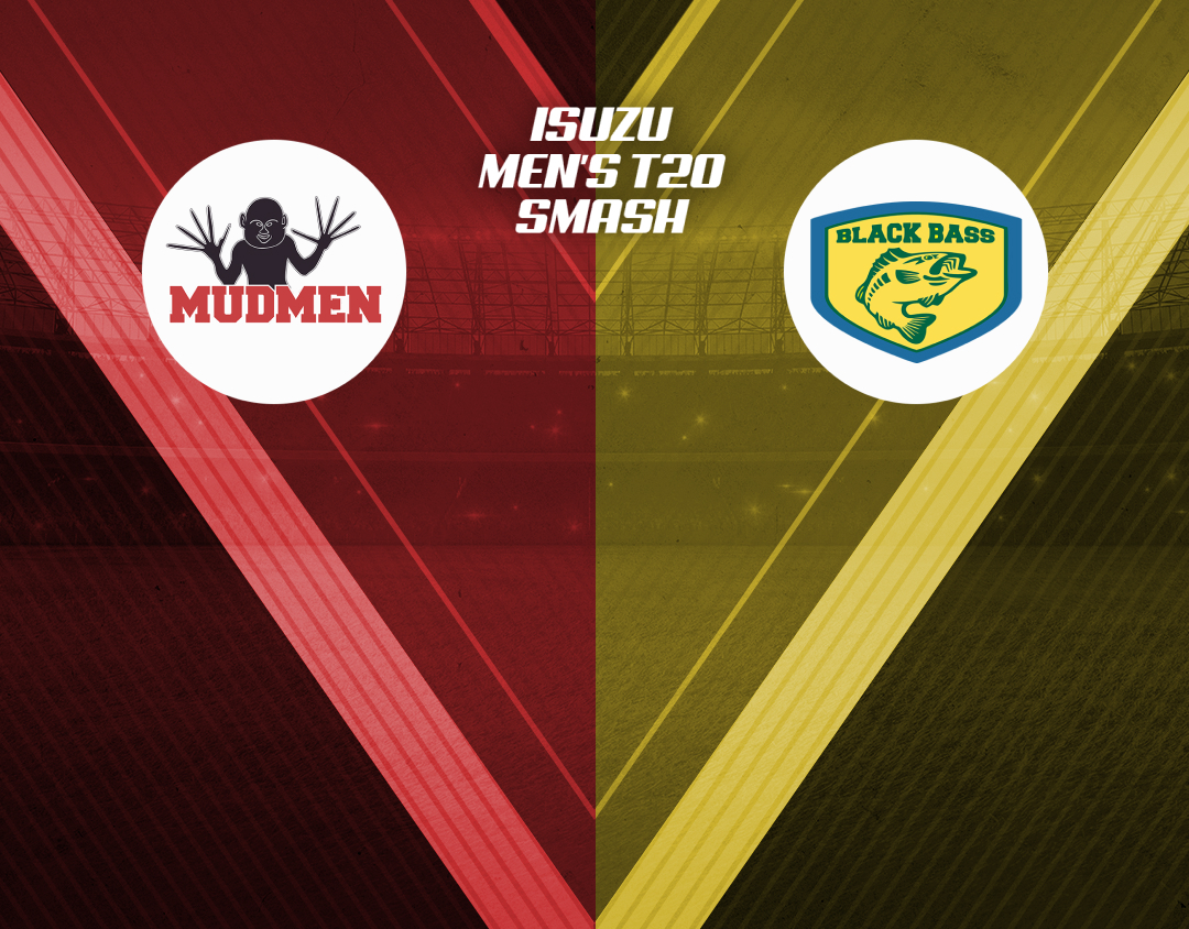 3rd place play-off of isuzu men's t20 smash, 2024: mudmen vs black bass banner