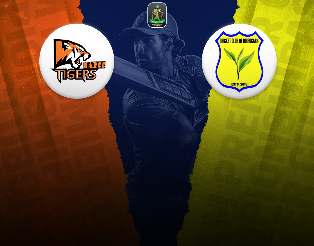 Match 8 of assam premier club championship, 2024: napcc, morigaon vs cricket club of dibrugarh banner