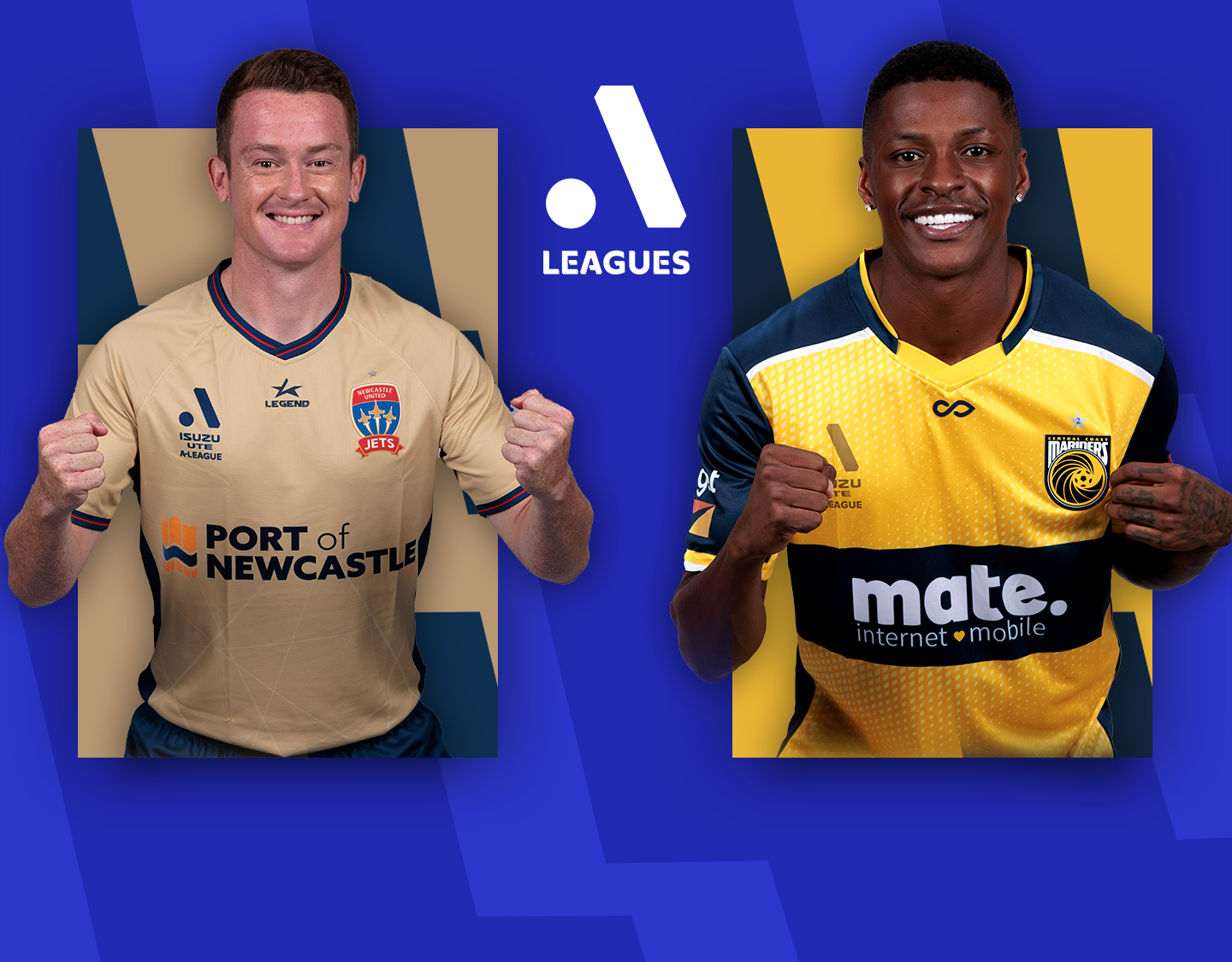 Match #109 of a league men 2023-24 banner