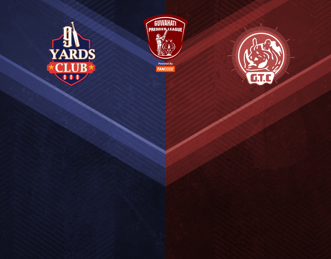 Match 23 of guwahati premier league, 2024: 91 yards club vs gauhati town club banner