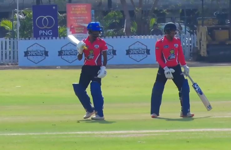 Nok 99 vs Punit Balan Group: Shripad Nimbalkar's 90 off 40