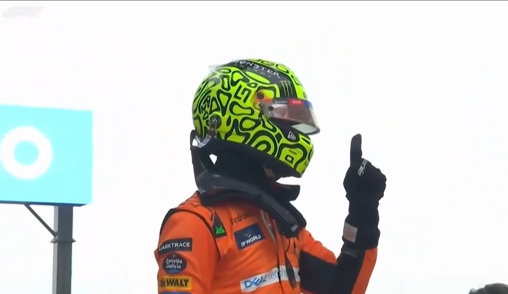 Norris outpaces Hamilton for pole position in Sprint Qualifying