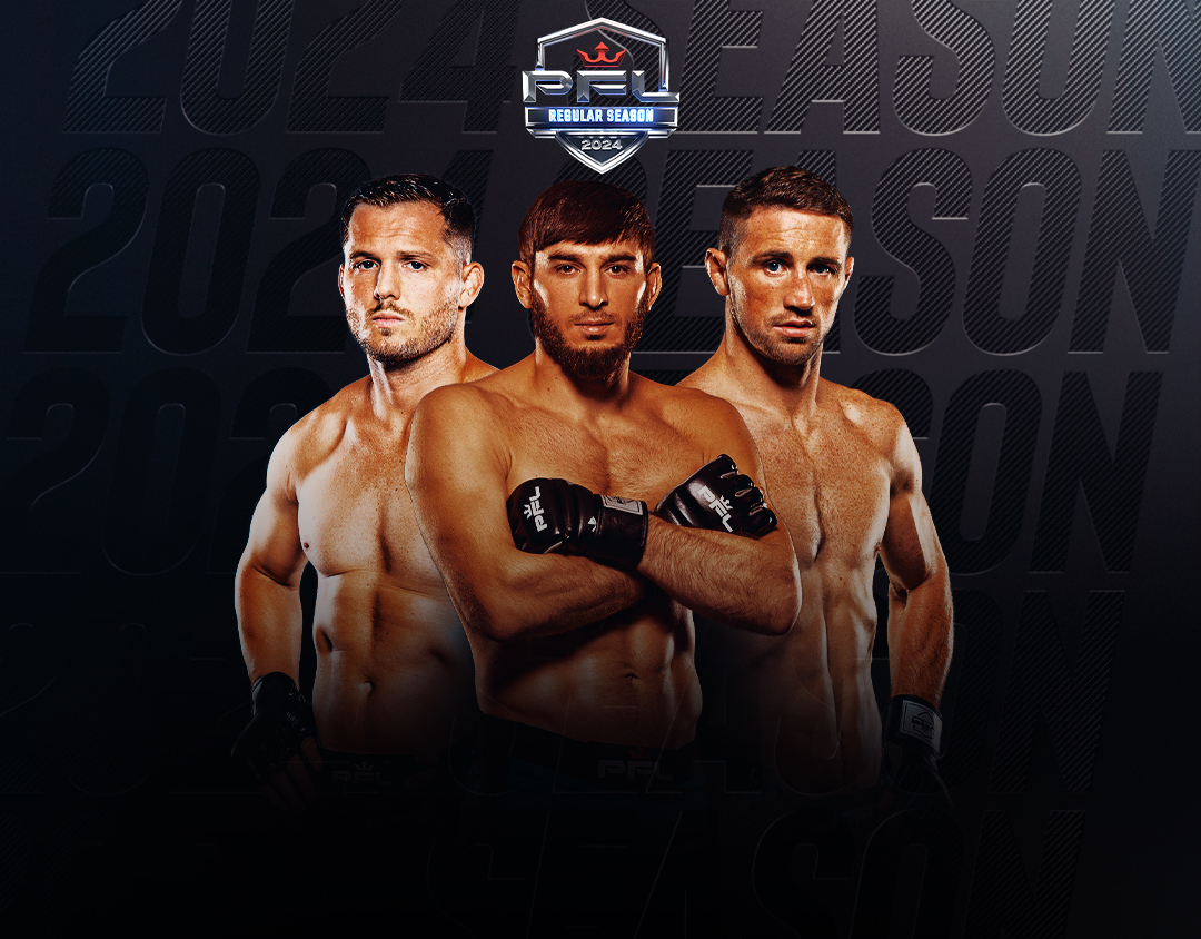 Welterweight & featherweights of professional fighters league banner