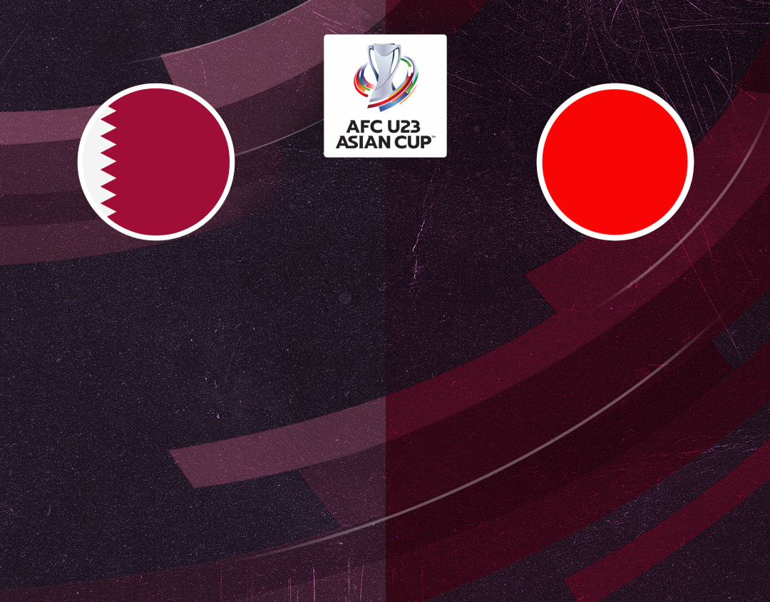 Match #25 of afc u23 asia cup qatar 2024 banner