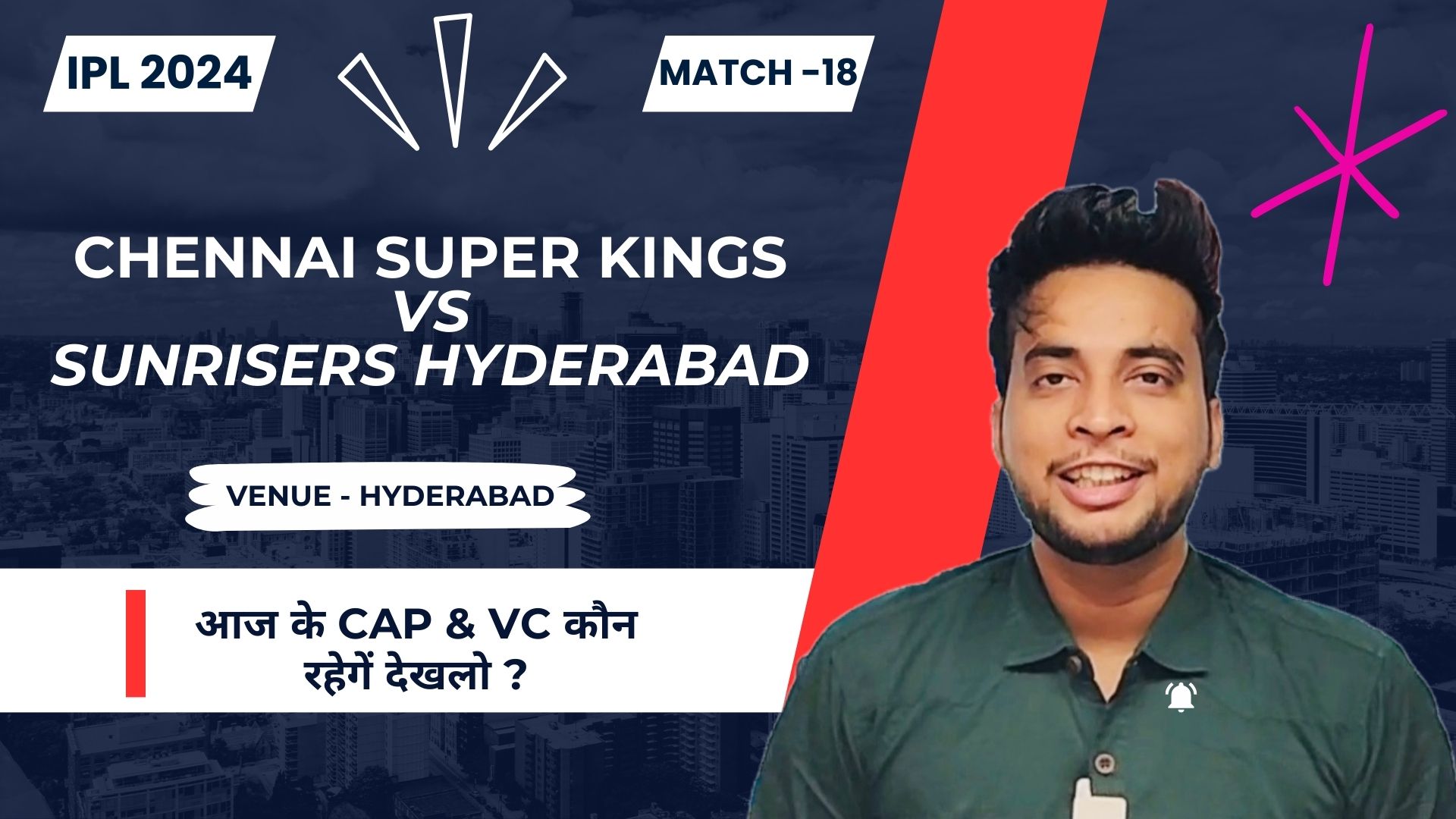 Match 18: Sunrisers Hyderabad v Chennai Super Kings | Fantasy Preview