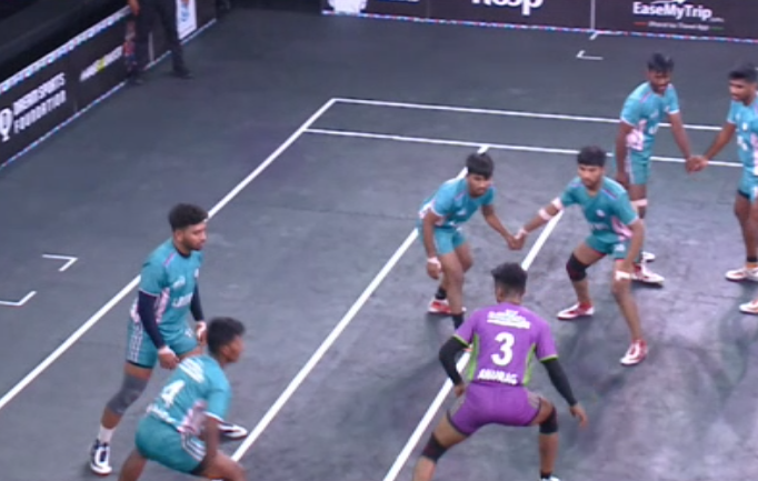 56-21! Raigad outmuscle Latur