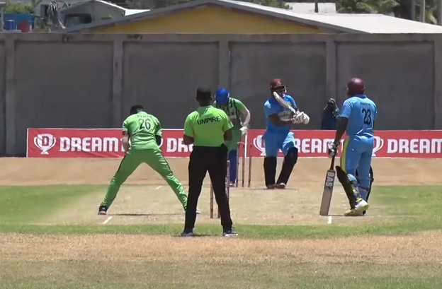 Vieux Fort North Raiders vs Mon Repos Stars: Jamal Lesmond's 3 for 5