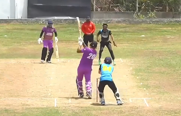 Essequibo Anacondas vs Demerara Pitbulls: Jonathan Foo's 59 off 26