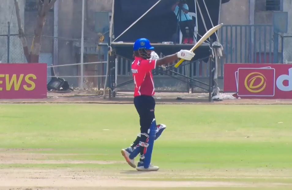 Recreation Cricket Club vs Nok 99: Shubham Taiswal’s 102 off 35