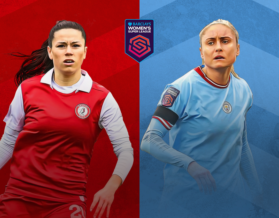 Match #51 of barclays fa women's super league 2023-24 banner