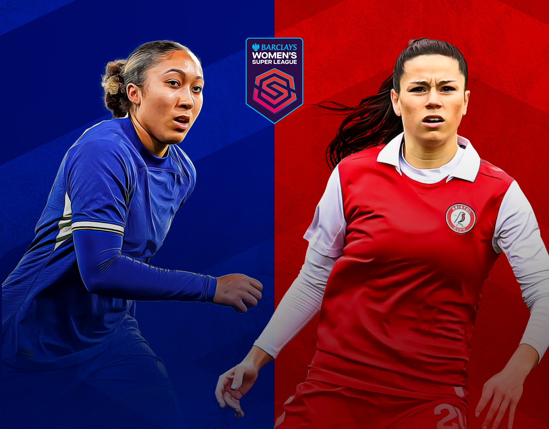 Match #55 of barclays fa women's super league 2023-24 banner