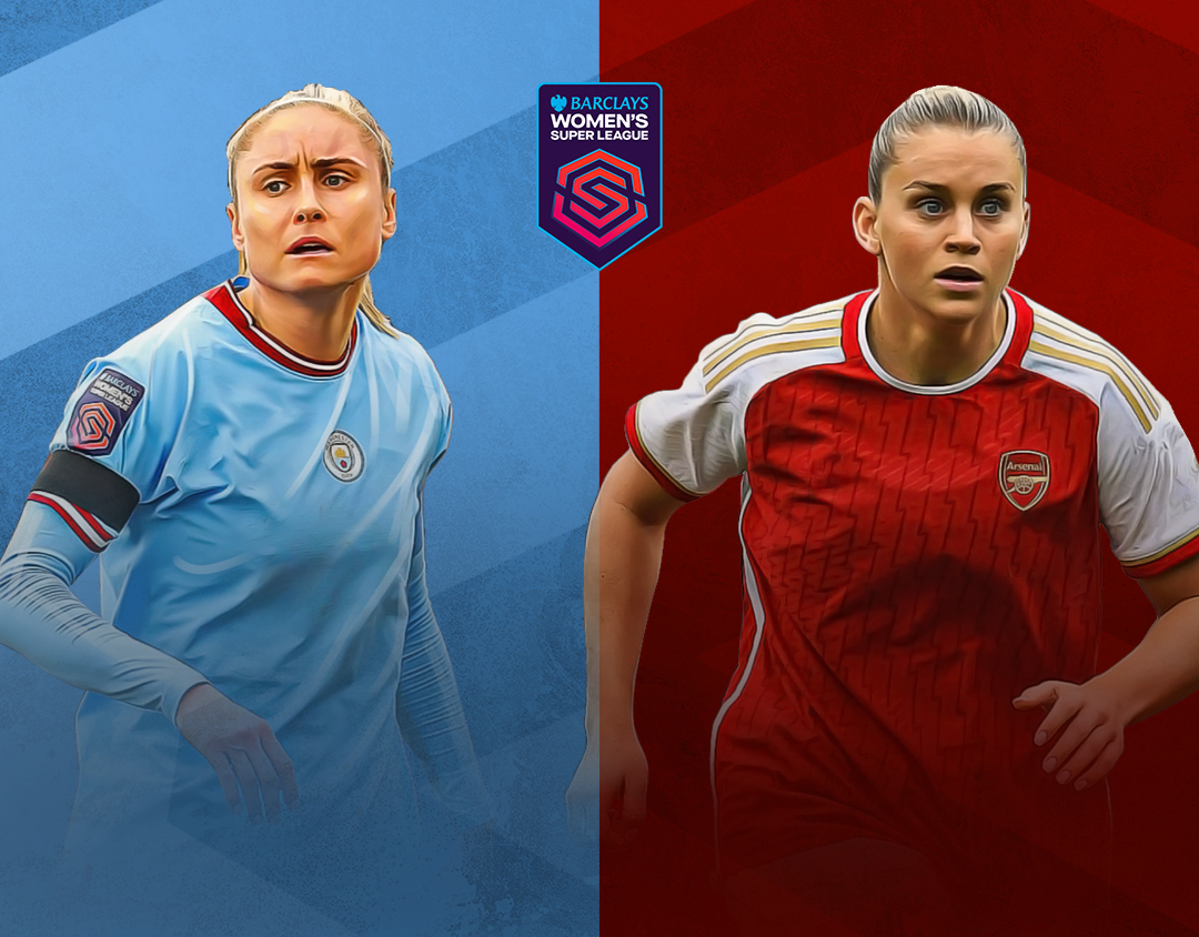 Match #54 of barclays fa women's super league 2023-24 banner