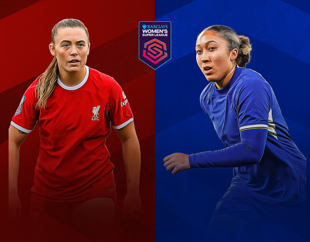 Match #52 of barclays fa women's super league 2023-24 banner