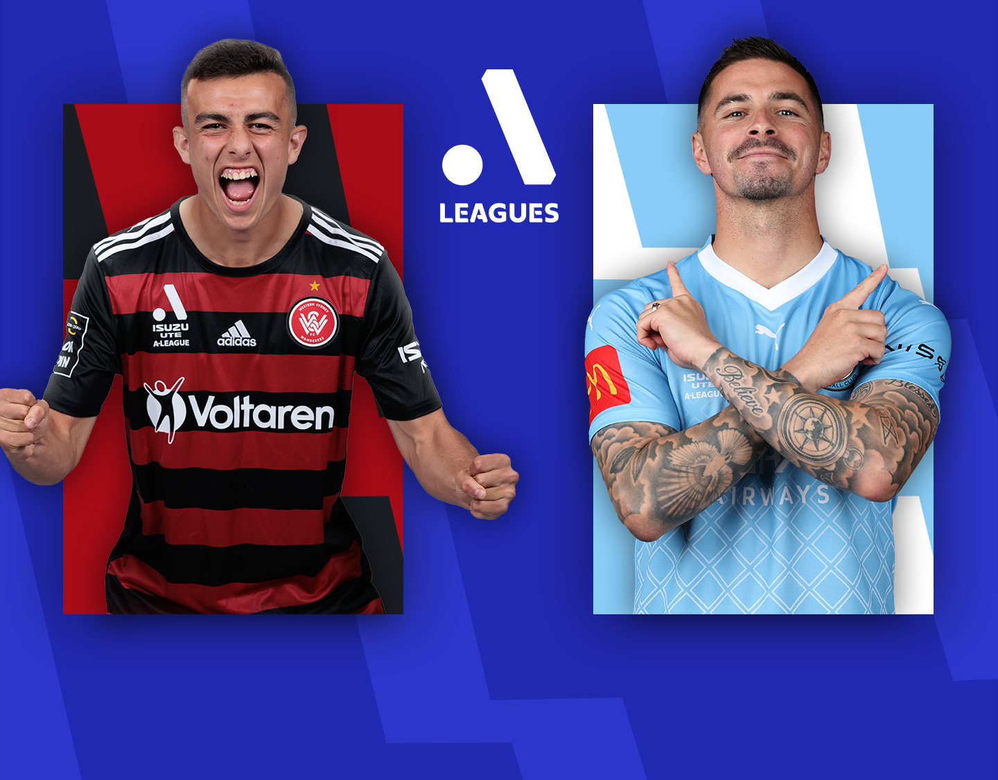 Match #104 of a league men 2023-24 banner