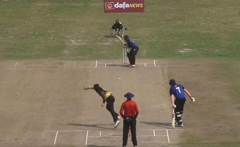 Biswanath Blue Warriors vs City Cricket Club: Vedant Pandey's 3 for 35
