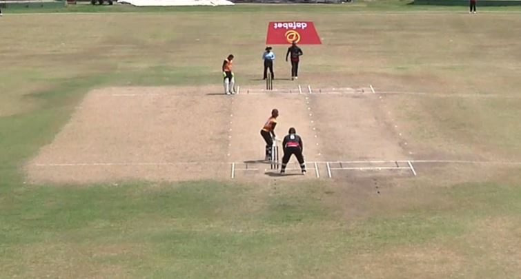 Government Road Stingrays vs St Paul's Barracudas: Cameron Pennyfeather's 53 off 29