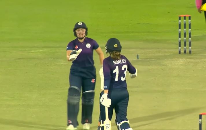 Scotland vs Uganda: Saskia Horley's 61* off 52
