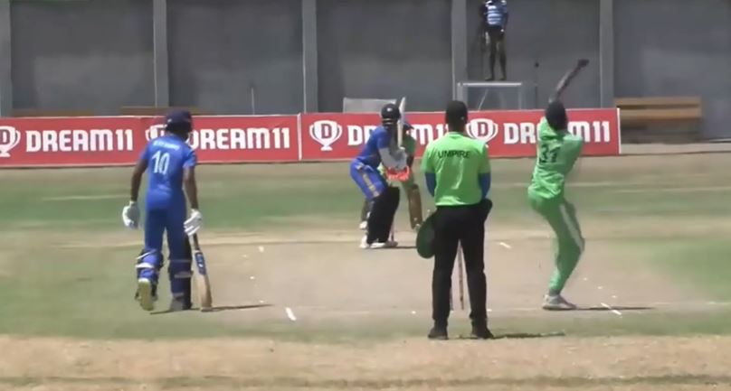 Central Castries Mindoo Heritage vs Gros Islet Cannon Blasters: Jamaal James's 53* off 28