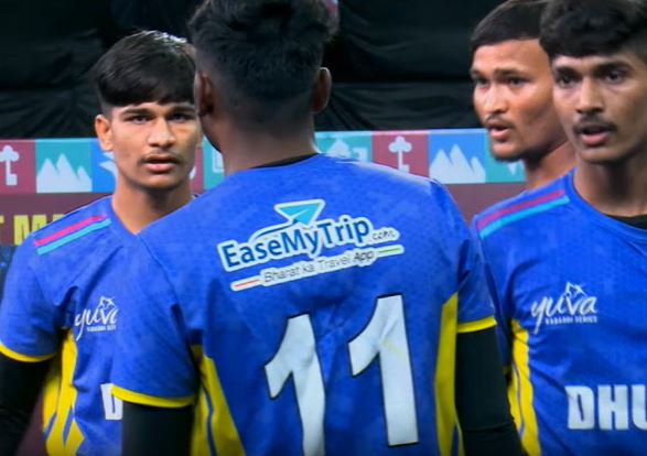 Vaibhav Borse's jaw-dropping tackle