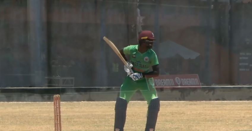 Central Castries Mindoo Heritage vs Gros Islet Cannon Blasters: Kimani Melius's 102* off 41