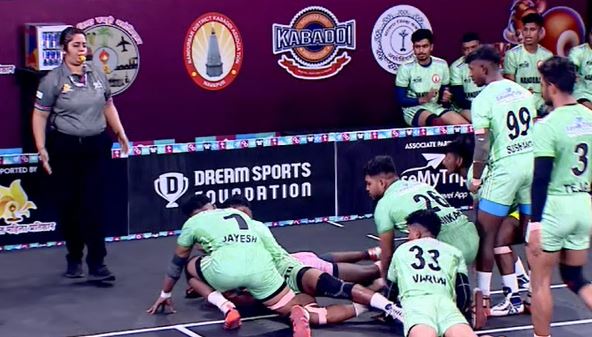 Nandurbar outsmart Sangli 41-36