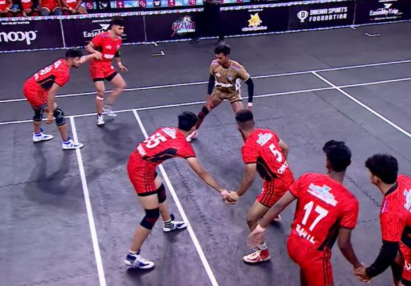 Nashik Thrash Dharashiv 53-22