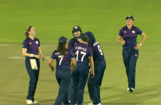 Scotland beat Uganda by 109 runs