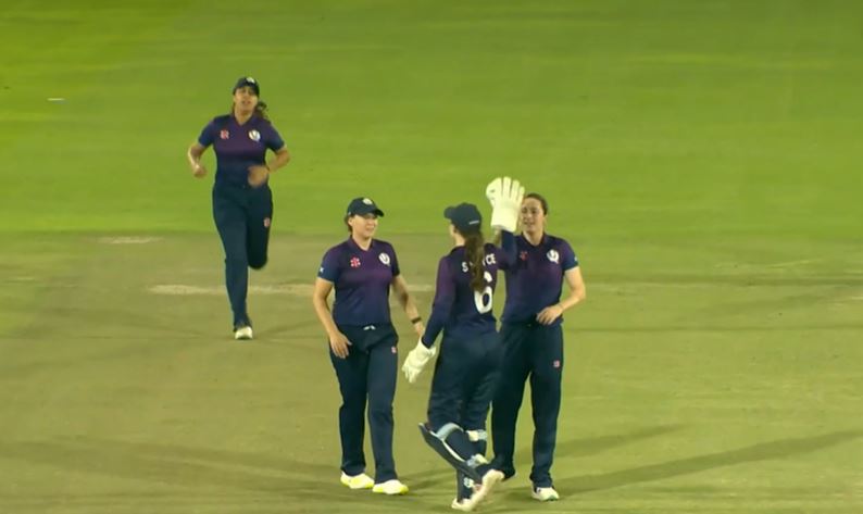 Scotland vs Uganda: Rachel Slater's 5 for 17