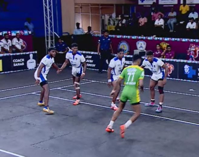 PRIST University beat SRM University by 1 point in a nail-biting clash