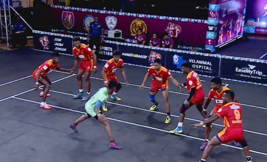 Samy Academy claim a hard-fought 46-32 win over Durai Singam