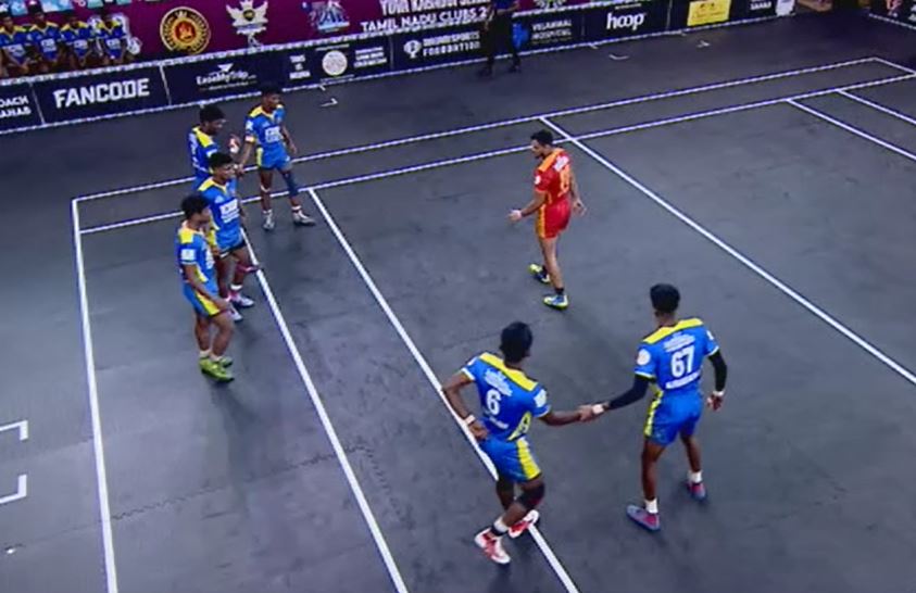 Durai Singam beat Sivagangai Warriors 39-29