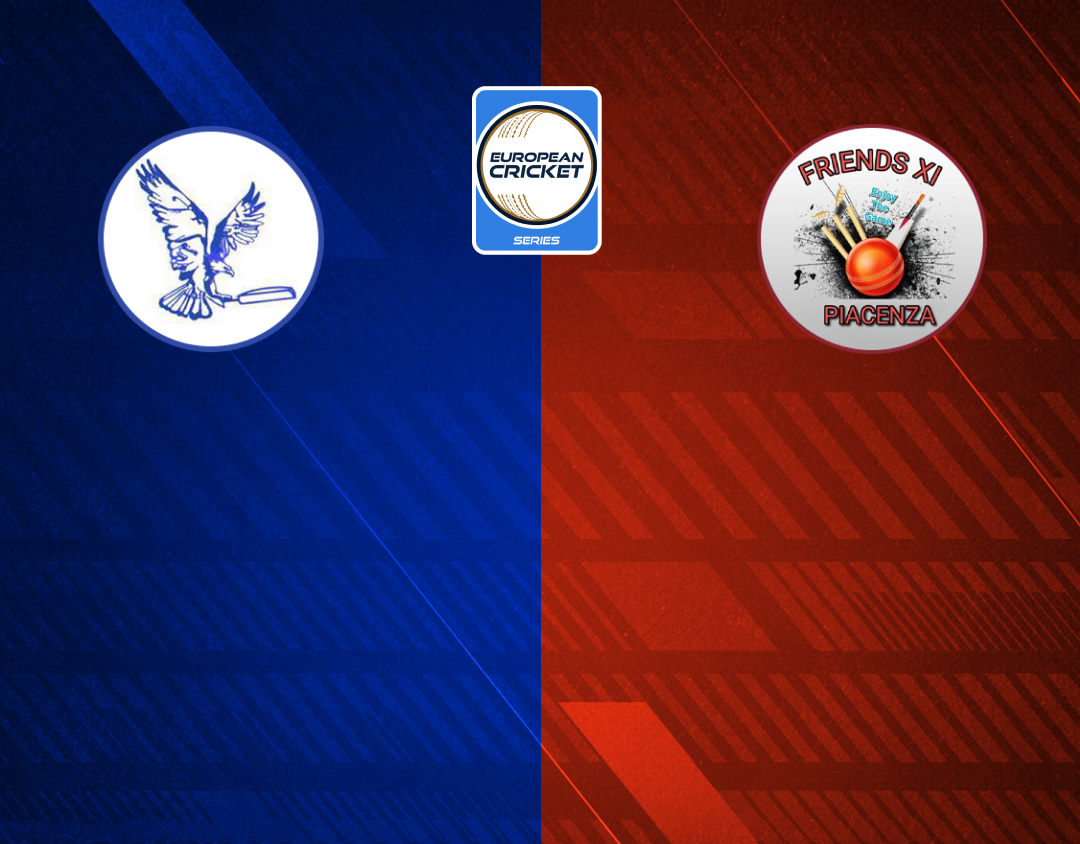 Match 44 of ecs italy, brescia, 2024: friends xi vs vicenza banner