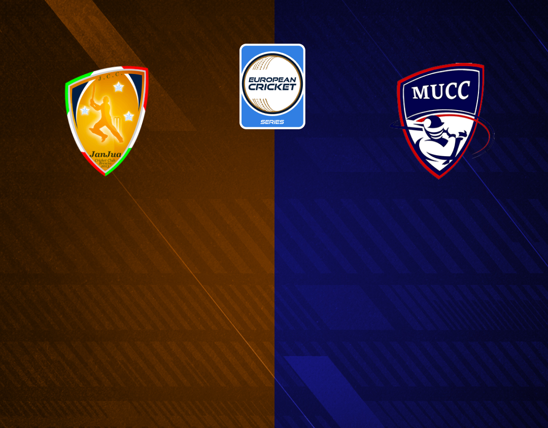 Match 49 of ecs italy, brescia, 2024: janjua brescia vs milan united banner