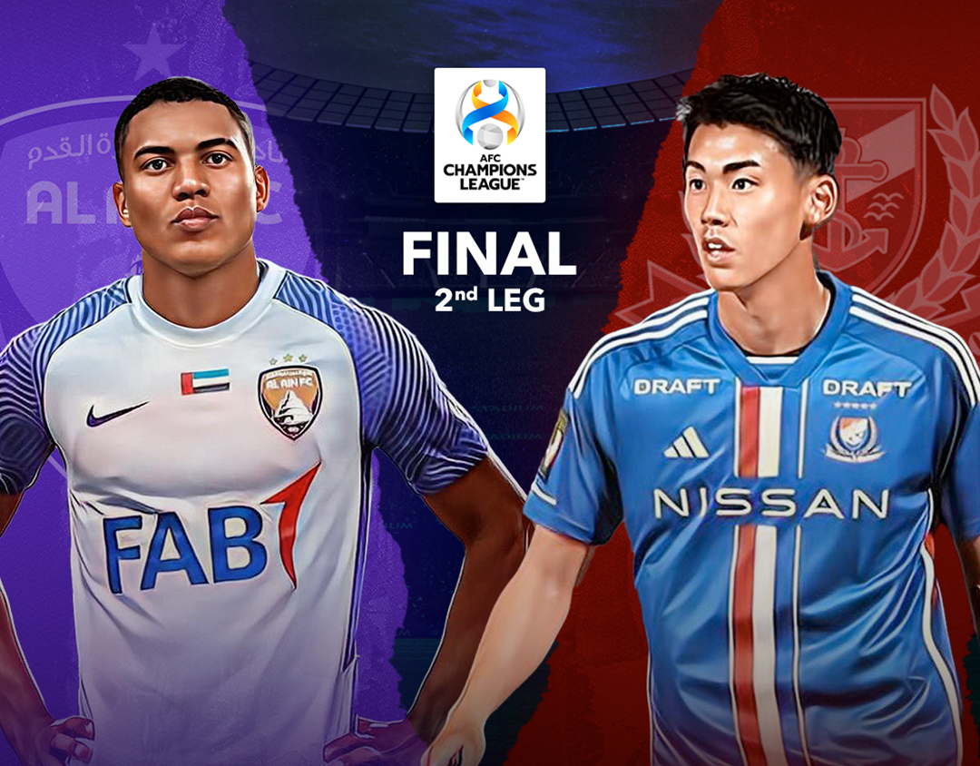 Final - leg 2 of afc champions league banner