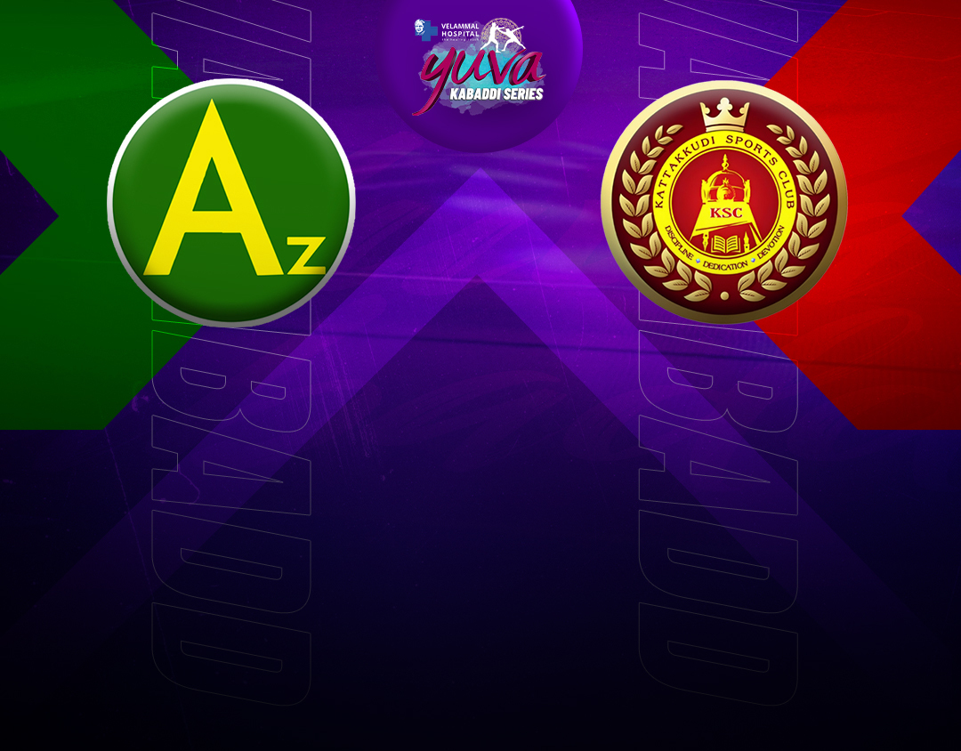 Match #19 of velammal yuva kabaddi- tamil nadu clubs banner