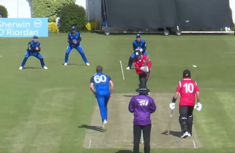 Leinster Lightning vs Munster Reds: Barry Mccarthy's 3 for 5