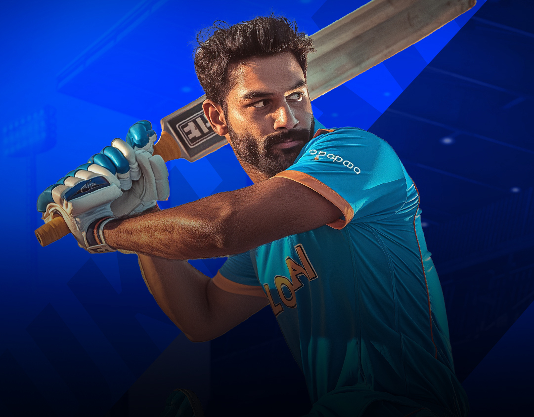 Match 41 of bukhatir t10 league, 2024: v eleven cricket club vs muhamand warriors banner