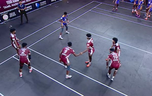 VELS University humble N.A. Academy 33-26
