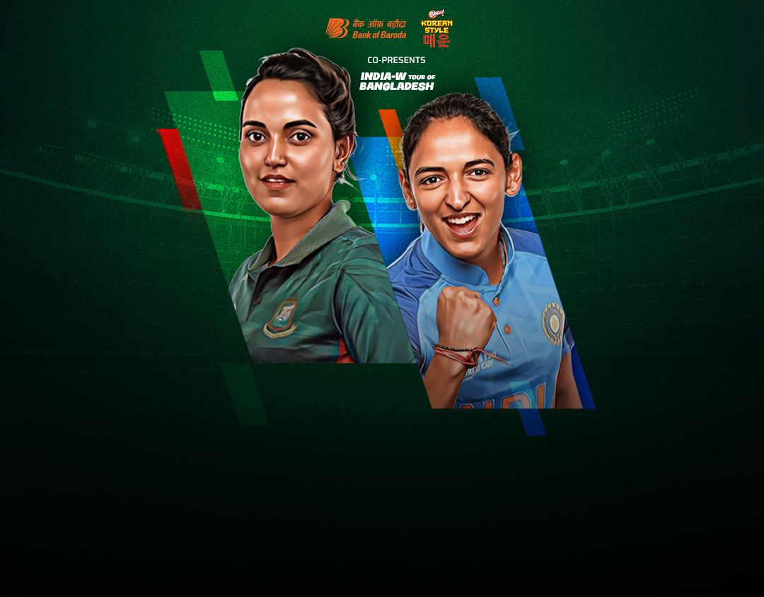 5th t20i of india women tour of bangladesh, 2024: bangladesh women vs india women banner